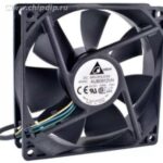 8017105849 Вентилятор Delta Electronics AUB0912VH 92x92x25 12V 0.6 4pin () Hirschmann
