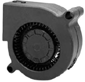 8009256245 MP007138, Fan Blower, DC Brushless Motor, 12 V, DC, 75 mm, 30 mm, 15.5 CFM Hirschmann