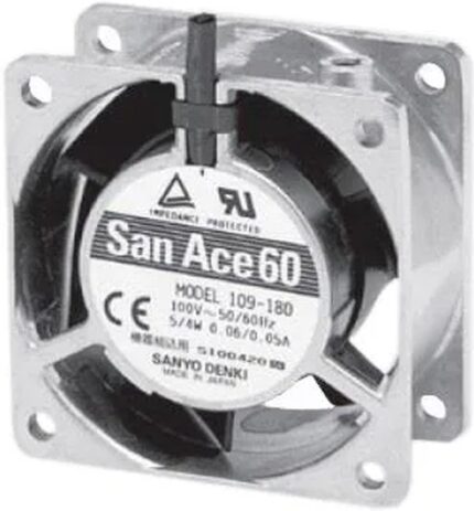 8049621361 Вентилятор Sanyo Denki San Ace 60 9GA0612P6S001 12V DC 0.15A 60X20 4pin () Hirschmann
