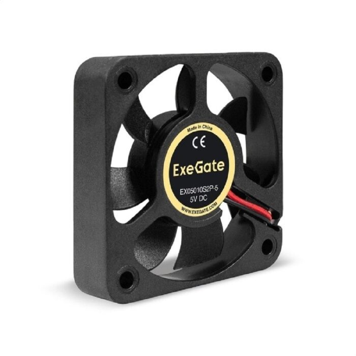 8023545731 EX295199RUS, Вентилятор 5В DC ExeGate EX05010S2P-5 (50x50x10 мм, Sleeve bearing (подшипник скольжения), 2pin, 5500RPM, 27dBA) Hirschmann — изображение 5