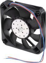 8004985276 4412FNH, DC Fans DC Tubeaxial Fan, 119x119x25mm, 12VDC, 132.4CFM, 12W, 55dBA, 5400RPM, Ball Hirschmann — изображение 4