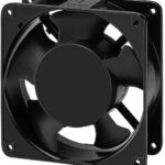 8004788730 DP201A-2123HBL.GN, AC Fans Axial Fan, 120x120x38mm, 220-240VAC, 87/107CFM, 0.26/0.32"H2O, Ball, Wire Hirschmann