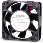 8004799696 06015VA-24L-AT-00, DC Fans DC Tubeaxial Fan, 60x60x15mm, 24VDC, 14.5CFM, Rib Mount, 3 Wire, Tachometer Hirschmann