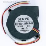 8017320707 Вентилятор Servo E0720L12B8AS-64 DC 12V 0.3A 3pin улитка () Hirschmann