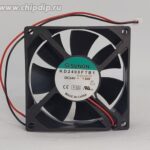 8017320756 Вентилятор Sunon KD2408PTB1 DC 24v 1.6W 2pin 80x25 () Hirschmann
