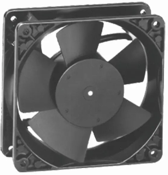 doc043228171 8004985187 4114N/2HU-272, DC Fans Tubeaxial Fan, 119x119x38mm, 24VDC, 140CFM, Speed Signal/Open Collector, IP68 Hirschmann — изображение 1