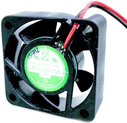 8005184044 OD4015-24LB, DC Fans DC Fan, 40x40x15mm, 24VDC, 6.8CFM, 0.06A, 29dBA, 6000RPM, Dual Ball, 2x Leads Hirschmann