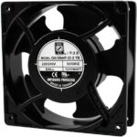 8008622167 OA109AP-22-2TB, Fan Tubeaxial 230VAC Square - 120mm L x 120mm H Ball 71.0 CFM (1.99m³/min) 2 Terminals Hirschmann