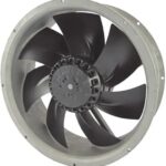8005971001 OA2547AN-11-1WB1856, Fan Tubeaxial 115VAC Round - 254mm Dia Ball 1000.0 CFM (28.00m³/min) 2 Wire Leads Hirschmann