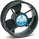 8005772660 OA254AN-11-1TBXC, Fan Tubeaxial 115VAC Round - 254mm Dia Ball 850.0 CFM (23.80m³/min) 2 Terminals Hirschmann