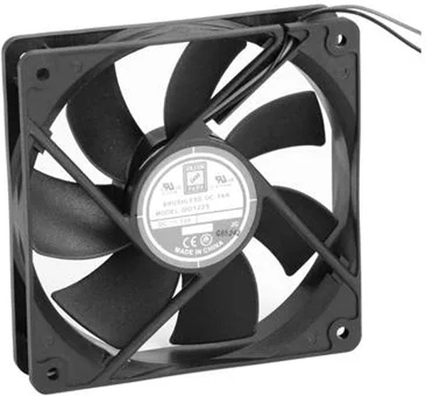 doc043289031 8005183956 OD1225-24HB02A, DC Fans DC Fan, 120x120x25mm, 24VDC, 89CFM, Ball, Leads, Alarm Output Open Collector Hirschmann — изображение 1