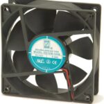 8005183983 OD1238PT-24HB, DC Fans DC Fan, 120x120x38mm, 24VDC, 108CFM, Ball Bearing, Lead Wires Hirschmann