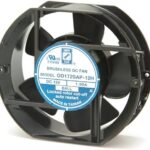 8005989133 OD172SAP-24HHB, Fan Tubeaxial 24VDC Rectangular/Rounded - 172mm L x 150mm H Ball 300.0 CFM (8.40m³/min) 2 Wire Leads Hirschmann