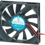8005184106 OD8015-24HB, DC Fans DC Fan, 80x80x15mm, 24VDC, 30CFM, 0.1A, 33dBA, 3200RPM, Dual Ball, 2xLeads 24AWG Hirschmann
