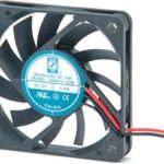 8005184067 OD6010-12HB, DC Fans DC Fan, 60x60x10mm, 12VDC, 21CFM, 0.25A, 36dBA, Ball, 2xWire 24AWG Hirschmann