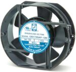 8005762954 OD172SAP-24HB, Fan Tubeaxial 24VDC Rectangular/Rounded - 172mm L x 150mm H Ball 235.0 CFM (6.58m³/min) 2 Wire Leads Hirschmann