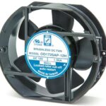 8005762954 OD172SAP-24HB, Fan Tubeaxial 24VDC Rectangular/Rounded - 172mm L x 150mm H Ball 235.0 CFM (6.58m³/min) 2 Wire Leads Hirschmann