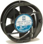 8006066585 OA172SAN-22-1TB, Fan Tubeaxial 230VAC Rectangular/Rounded - 172mm L x 150mm H Ball 235.0 CFM (6.58m³/min) 2 Terminals Hirschmann