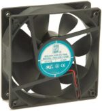 8005493920 OD1238-24HB-VXC, DC Fans DC Vane Axial Fan, High Static Pressure, 120x120x38mm, 24VDC, 226CFM, Ball, Wire Hirschmann