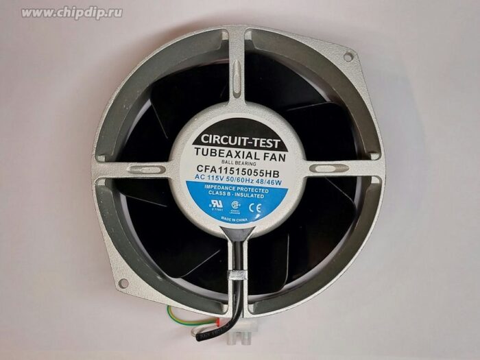 8035597396 Вентилятор Circuit-Test CFA11515055HB 115V AC 50/60Hz 48/46W 150X55 () Hirschmann — изображение 2