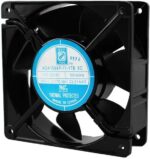 8005840010 OA109AP-11-1TBXC, Fan Tubeaxial 120VAC Square - 120mm L x 120mm H Ball 131.0 CFM (3.67m³/min) 2 Terminals Hirschmann