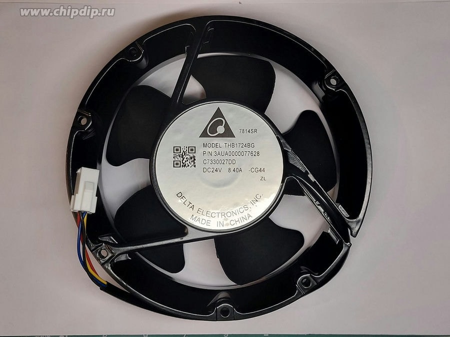 doc043289812 8008311132 Вентилятор Delta Electronics THB1724BG P/N:3AUA0000077628 24v 8.4A 4pin Hirschmann — изображение 1