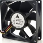 8022204505 Вентилятор Delta Electronics AFB0812SH / AFB0812SH-TP12 80x25мм 12V 0.51A 4pin Hirschmann