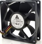 8021361824 Вентилятор Delta Electronics AFB0812SH -TP12 80x25мм 12V DC 0.23A 4pin Hirschmann — изображение 3