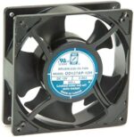 8005929888 OD1232-SPOT/DIN, Fan Tubeaxial 120VAC Square - 120mm L x 120mm H Ball 120.0 CFM (3.36m³/min) Cord and Plug Hirschmann