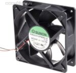 8007919744 Вентилятор Sunon PMD2412PMB2-A DC 24v 13.7W 0.57A 120x38 2pin Hirschmann — изображение 2