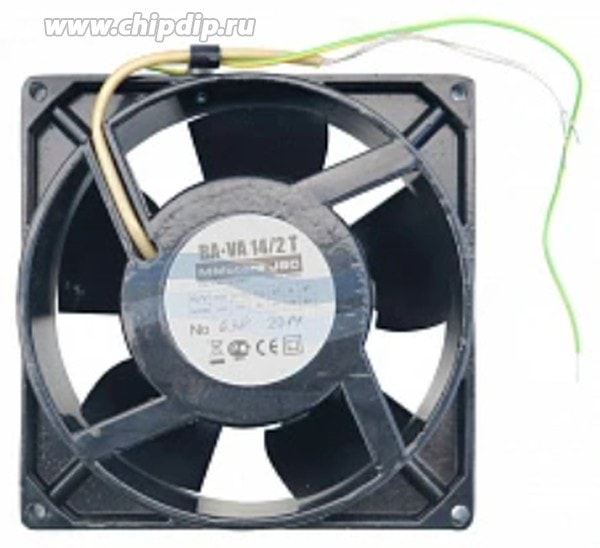 doc043366656 8035597722 Жаростойкий осевой вентилятор MMotors JSC BA 14/2 T (Al) с двойной изоляцией +150°C. 138x138x62 Hirschmann — изображение 1