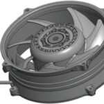 8029575765 Вентилятор Krubo K-EC20071-A48-80 48V 600W 12.5A 4pin Hirschmann