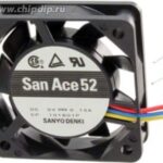 8017126377 Вентилятор Sanyo Denki San Ace 9G1224G4D04 120x25 3pin 24V 0.47A () Hirschmann