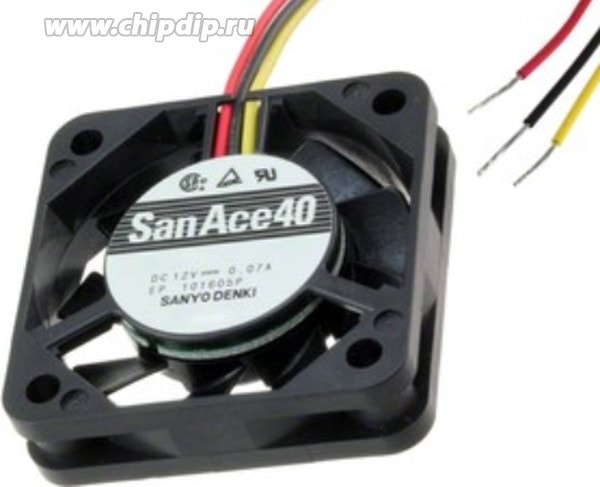 doc043406764 8017301279 Вентилятор Sanyo Denki San Ace 9WF0424H7D03 24v 0.85A 3pin 40x15 Hirschmann — изображение 1
