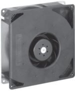 8005924801 RG160-28/14NU, Fan Blower, Centrifugal 24VDC Square - 220mm L x 220mm H Ball 123.0 CFM (3.44m³/min) 2 Wire Leads Hirschmann — изображение 2