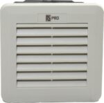 8028941393 Filter Fan, 230 V, AC Operation, 39m³/h Filtered, 48m³/h Unimpeded, IP54, 106x106mm Hirschmann