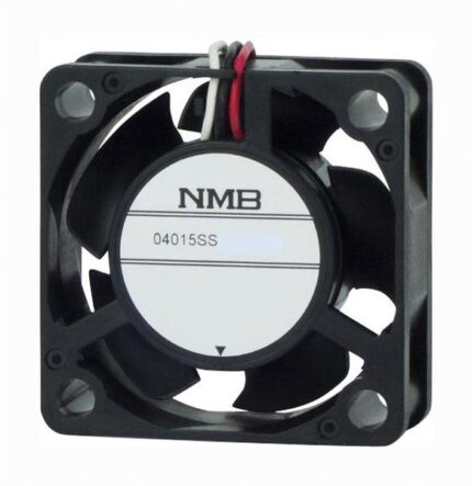 8006018330 04015SS-12L-AA-00, Fan Tubeaxial 12VDC Square - 40mm L x 40mm H Sleeve 5.7 CFM (0.160m³/min) 2 Wire Leads Hirschmann