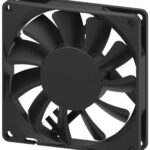 8012526567 MP006499, AXIAL FAN, 80MM, 12VDC, 30CFM, 30.8DBA Hirschmann