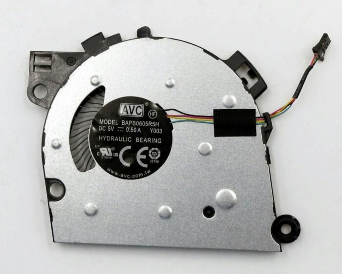 8030553454 Вентилятор (кулер) для ноутбука Lenovo IdeaPad S540-15 CPU Hirschmann — изображение 2