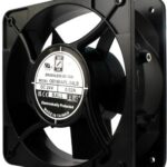 8034035053 OD180APL-12HBIP68, Fan Tubeaxial 12VDC Square - 180mm L x 180mm H Ball 460.0 CFM (12.88m³/min) 2 Wire Leads Hirschmann