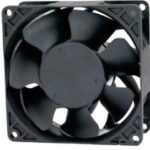 8033914375 OD9238-24HBVXE, Fan Tubeaxial 24VDC Square - 92mm L x 92mm H Ball 147.0 CFM (4.12m³/min) 2 Wire Leads Hirschmann