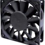 8018634119 OD1238-24HBVXE, DC Fans DC Vane Axial Fan, 120x120x38mm, 24VDC, 235.5CFM, 46.3W, High Performance, Ball Hirschmann