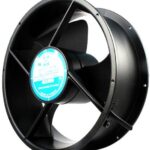 8033966094 OD254AP-24HBIP68, Fan Motorized Impellers 24VDC Round - 254mm Dia Ball 830.0 CFM (23.24m³/min) 2 Wire Leads Hirschmann