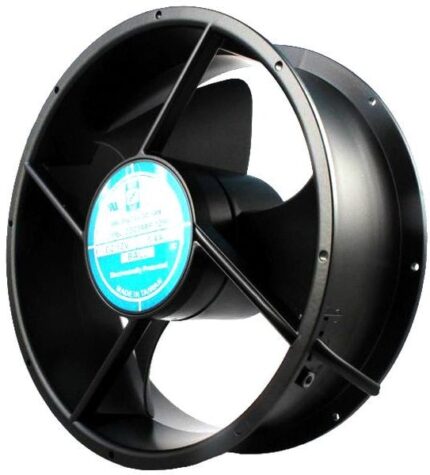 8033966094 OD254AP-24HBIP68, Fan Motorized Impellers 24VDC Round - 254mm Dia Ball 830.0 CFM (23.24m³/min) 2 Wire Leads Hirschmann