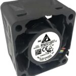 8007929270 PFB0412EN-E, DC Fans DC Fan, 40x40x28mm, 12VDC, Tachometer, PWM Hirschmann