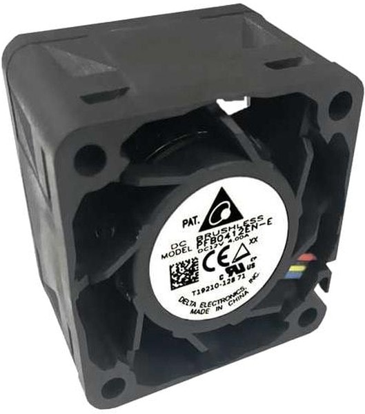 doc043723163 8007929270 PFB0412EN-E, DC Fans DC Fan, 40x40x28mm, 12VDC, Tachometer, PWM Hirschmann — изображение 1