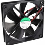 8002722475 HAC0251S4-000U-999, HAC Series Axial Fan, 12 V dc, DC Operation, 93m³/h, 1.9W, 155mA Max, 120 x 120 x 25mm Hirschmann