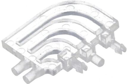 8022102599 FIX-LPED2-1V0, Светодовод для LED, круглая, d1,5мм, Кол-во мод: 2, UL94V-0 Hirschmann