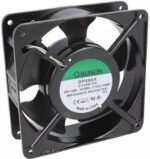 8008673954 DP200A-2123XBT.GN, Fan Tubeaxial 220 ~ 240VAC Square - 120mm L x 120mm H Ball 117.0 CFM (3.28m³/min) 2 Terminals Hirschmann