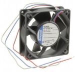 8014587930 3412N/2, 3400 N Series Axial Fan, 12 V dc, DC Operation, 84m³/h, 2.2W, 183mA Max, 92 x 92 x 25mm Hirschmann — изображение 3